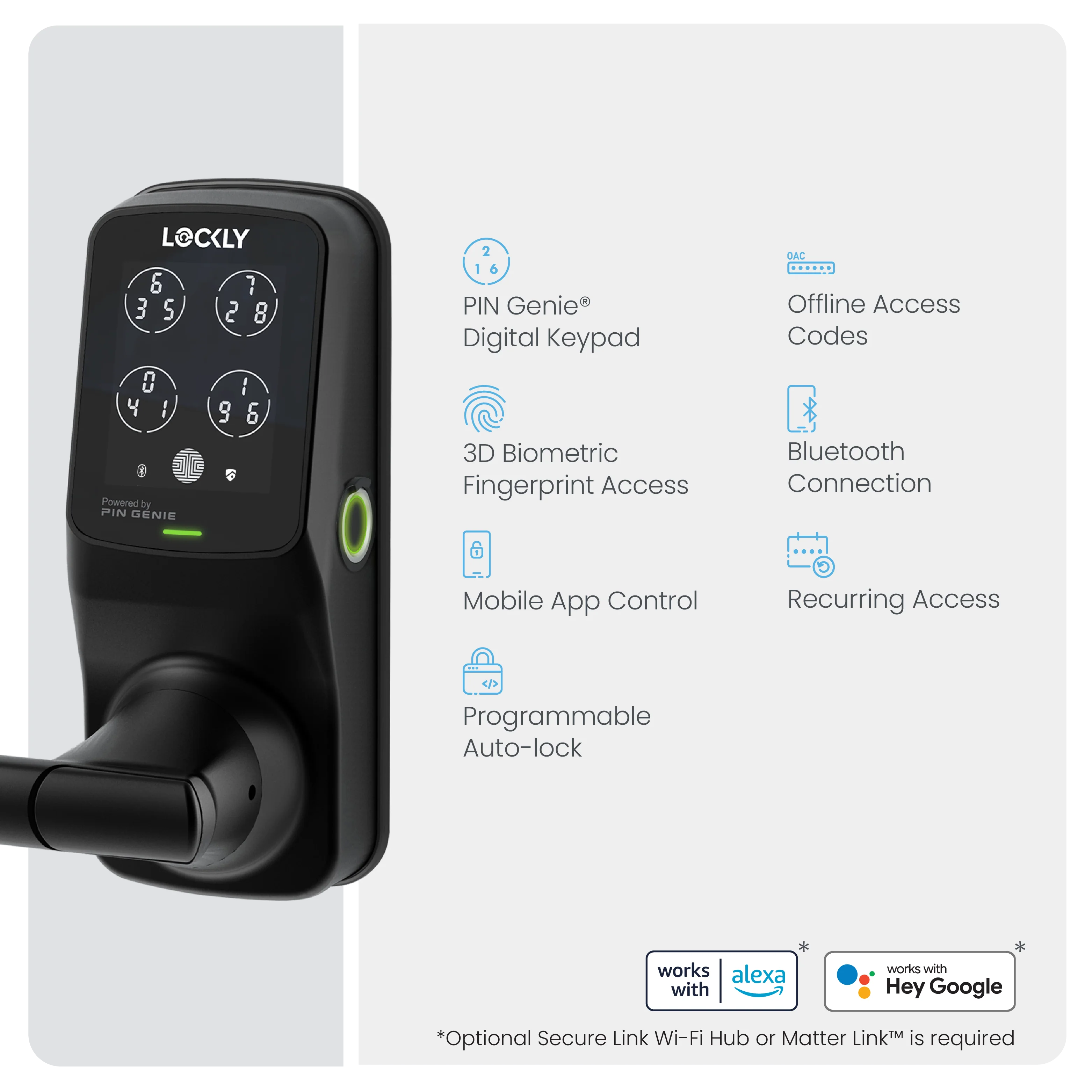 Peek-Proof Lockly Secure Plus Smart Lock - Image 18