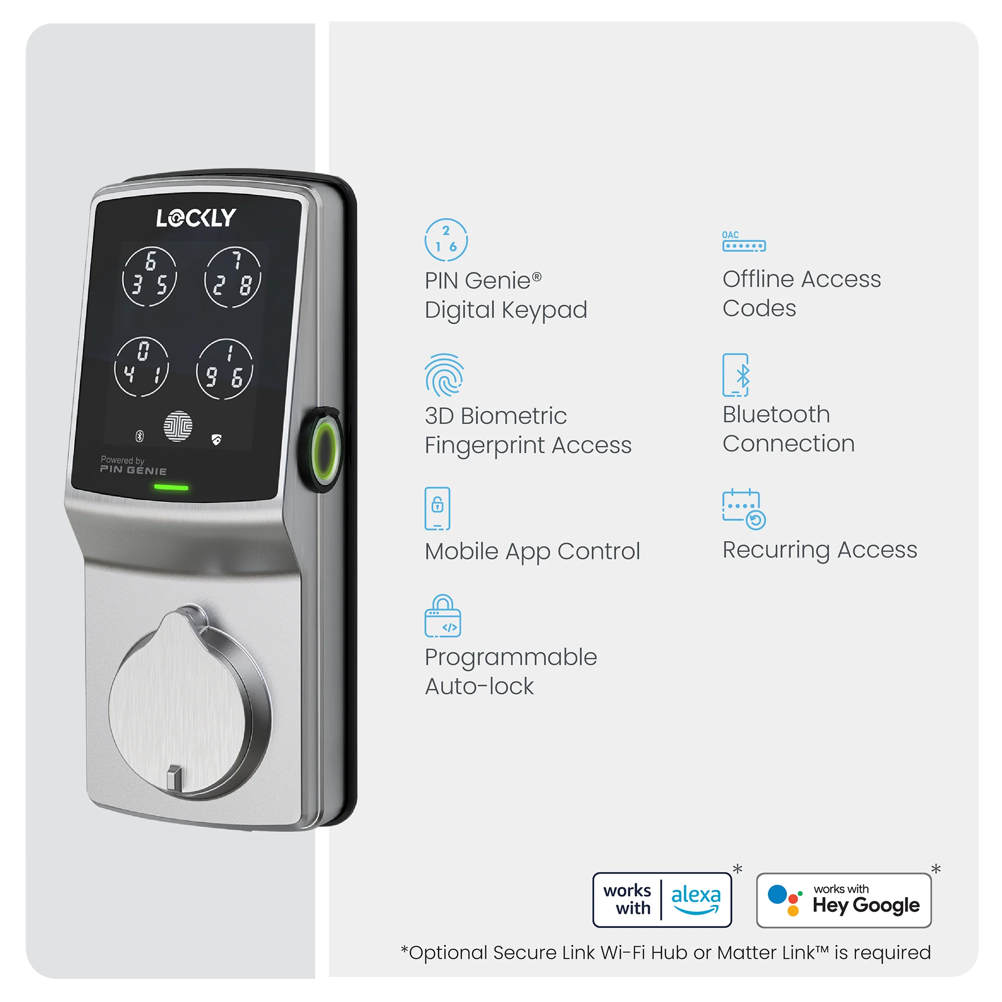 Peek-Proof Lockly Secure Plus Smart Lock - Image 30