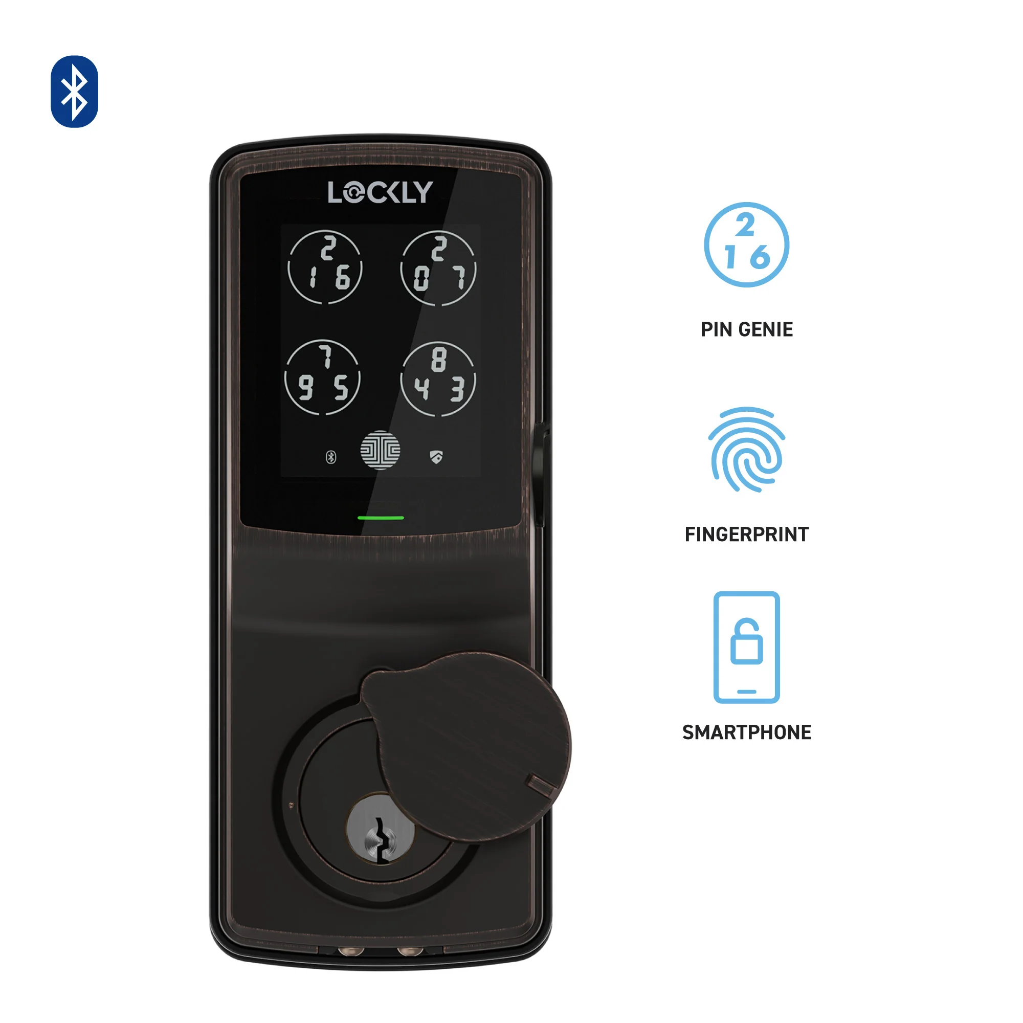Peek-Proof Lockly Secure Plus Smart Lock - Image 32