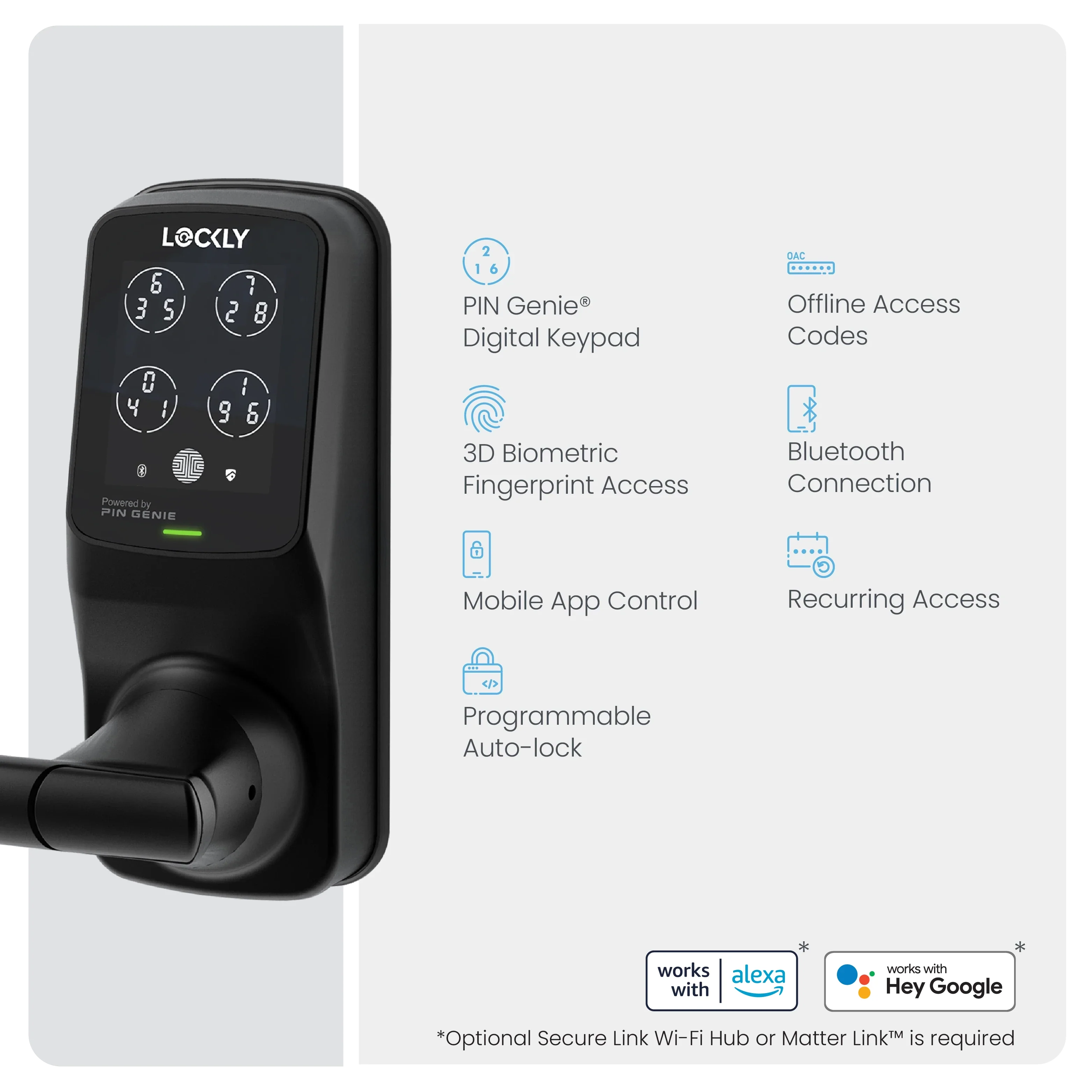 Peek-Proof Lockly Secure Plus Smart Lock - Image 47