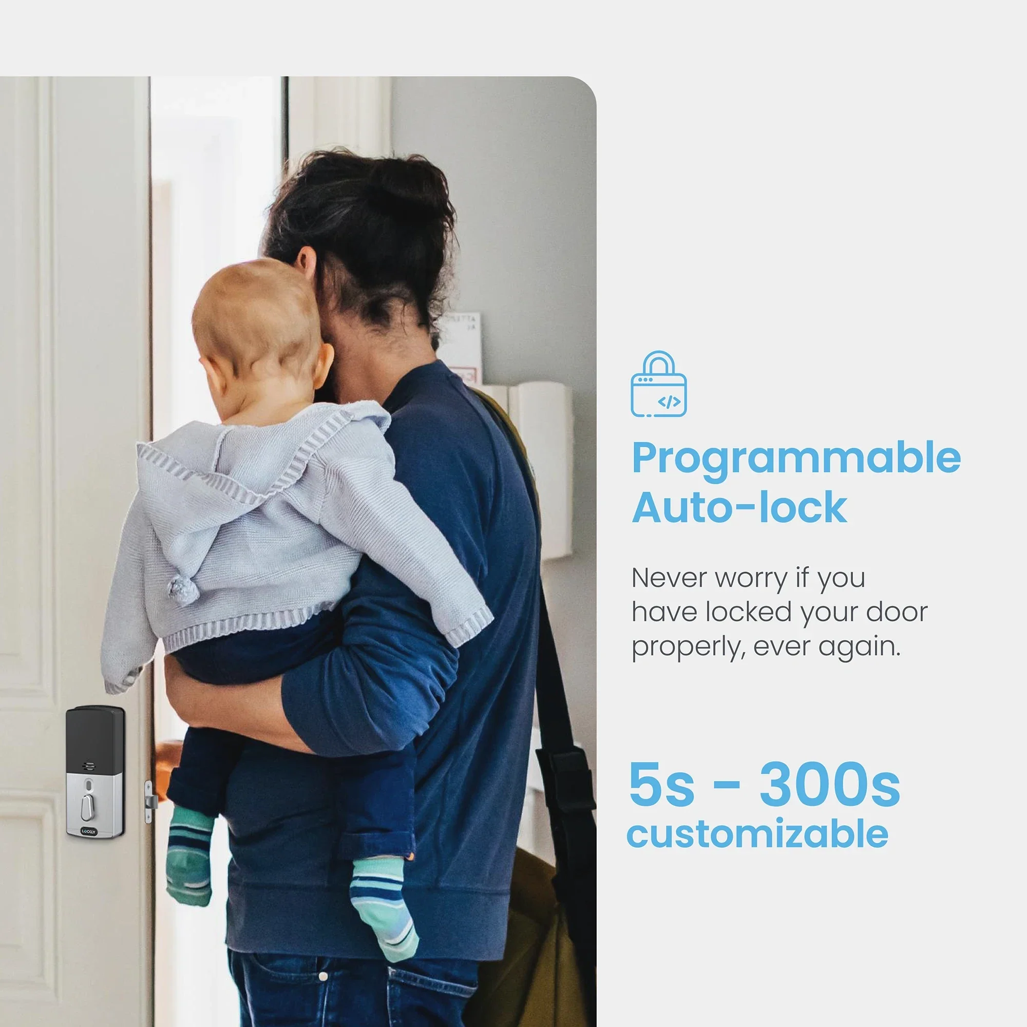 Peek-Proof Lockly Secure Plus Smart Lock - Image 57