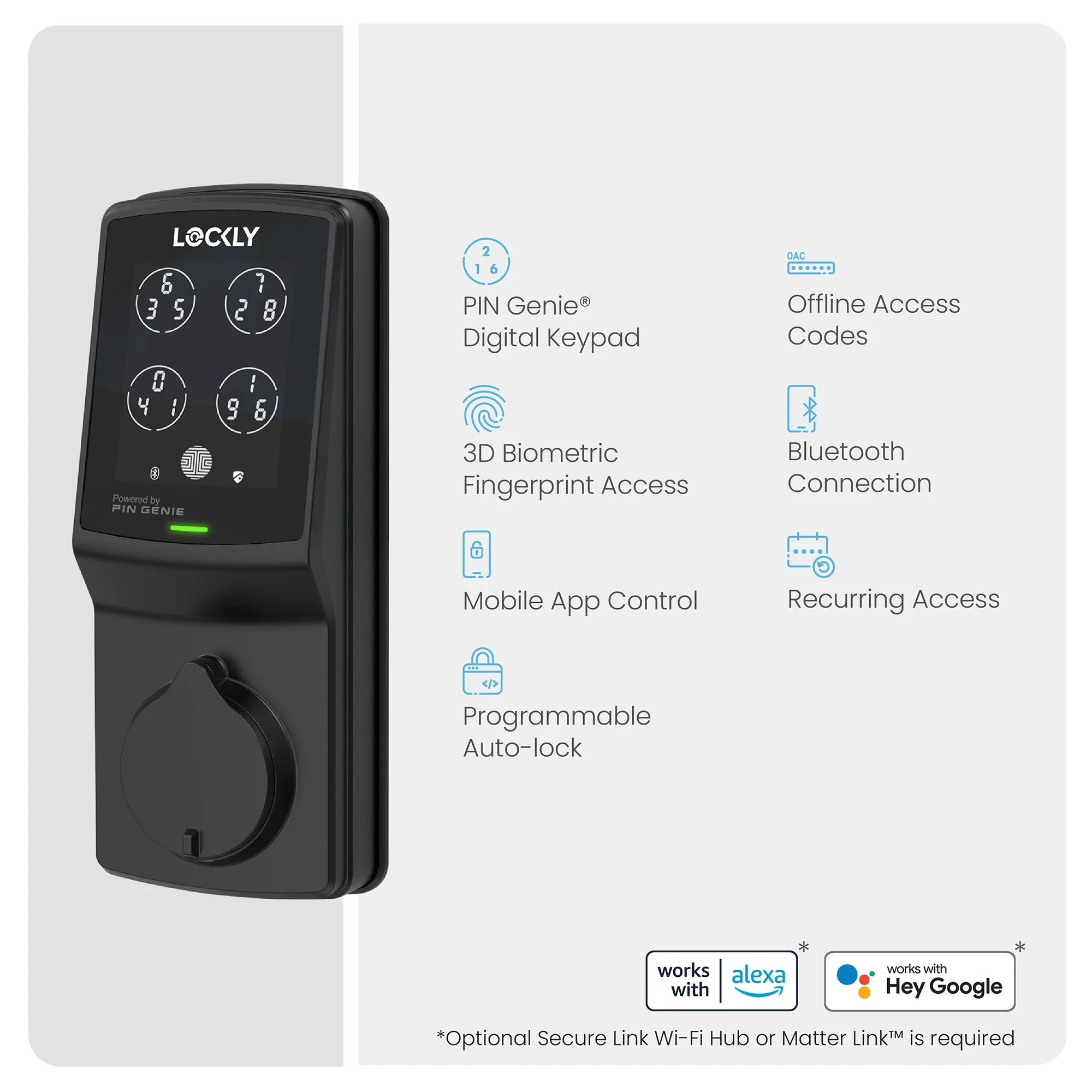 Peek-Proof Lockly Secure Plus Smart Lock - Image 64