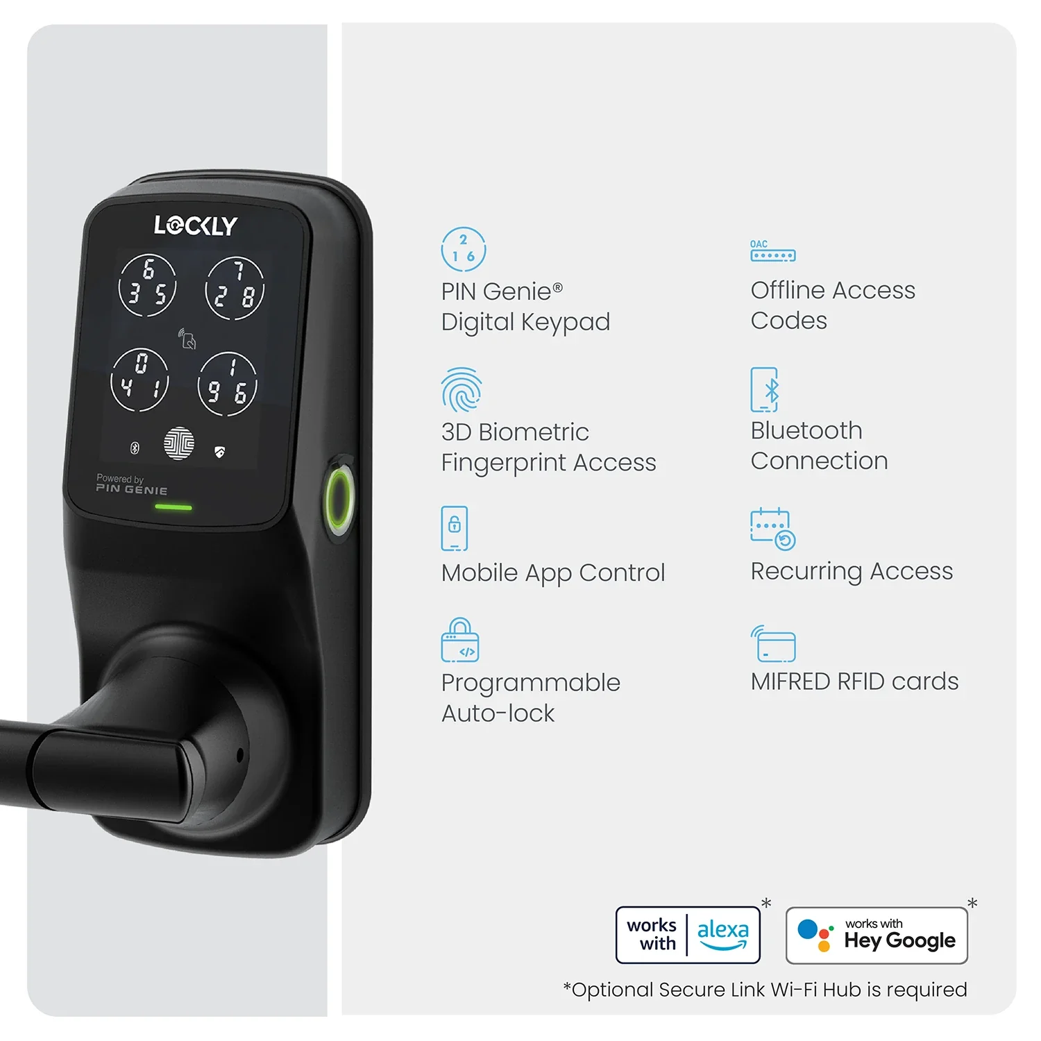 Lockly Secure Plus Special Edition with RFID Card Access - Image 20