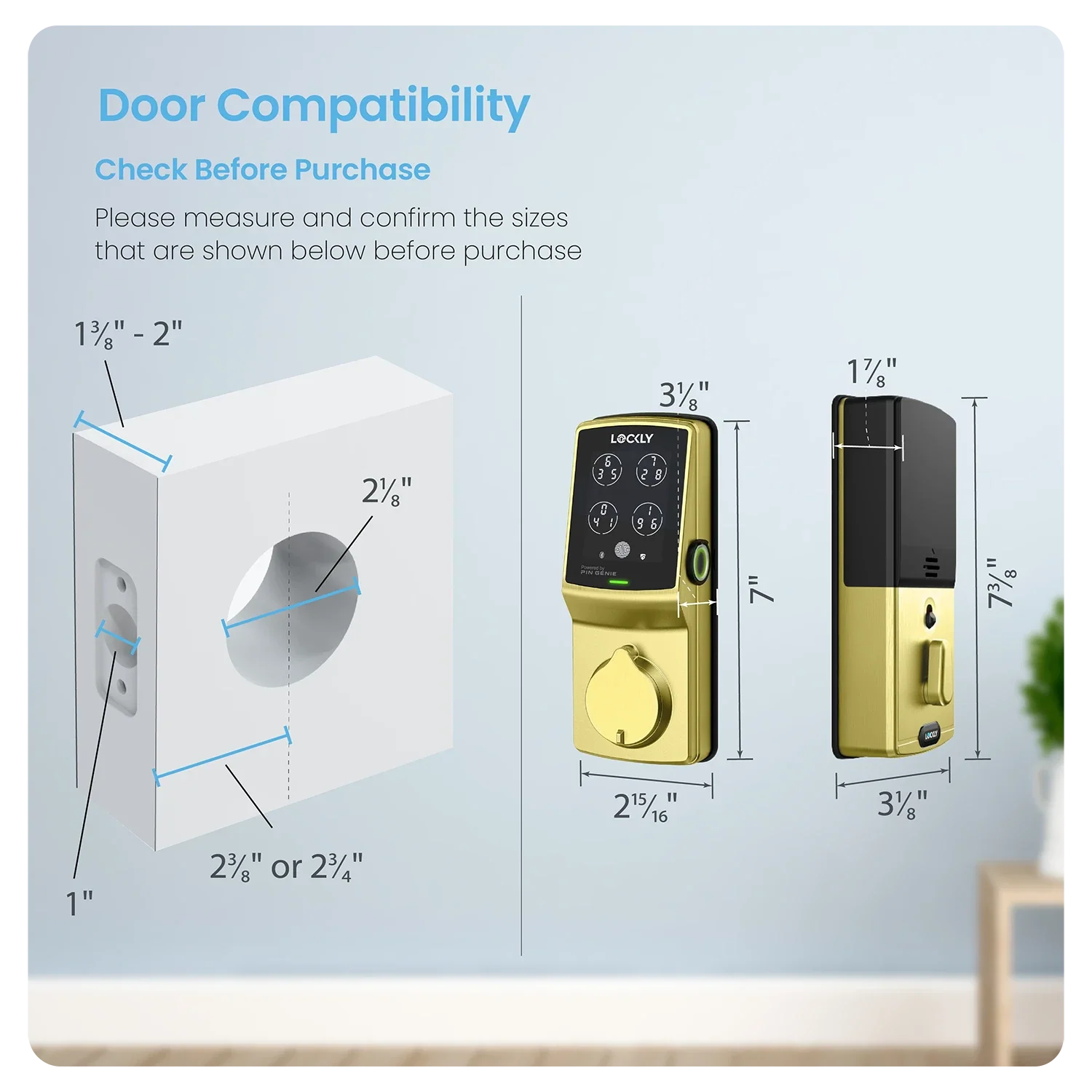 Wi-Fi Enabled Lockly Secure Pro Smart Lock - Image 26