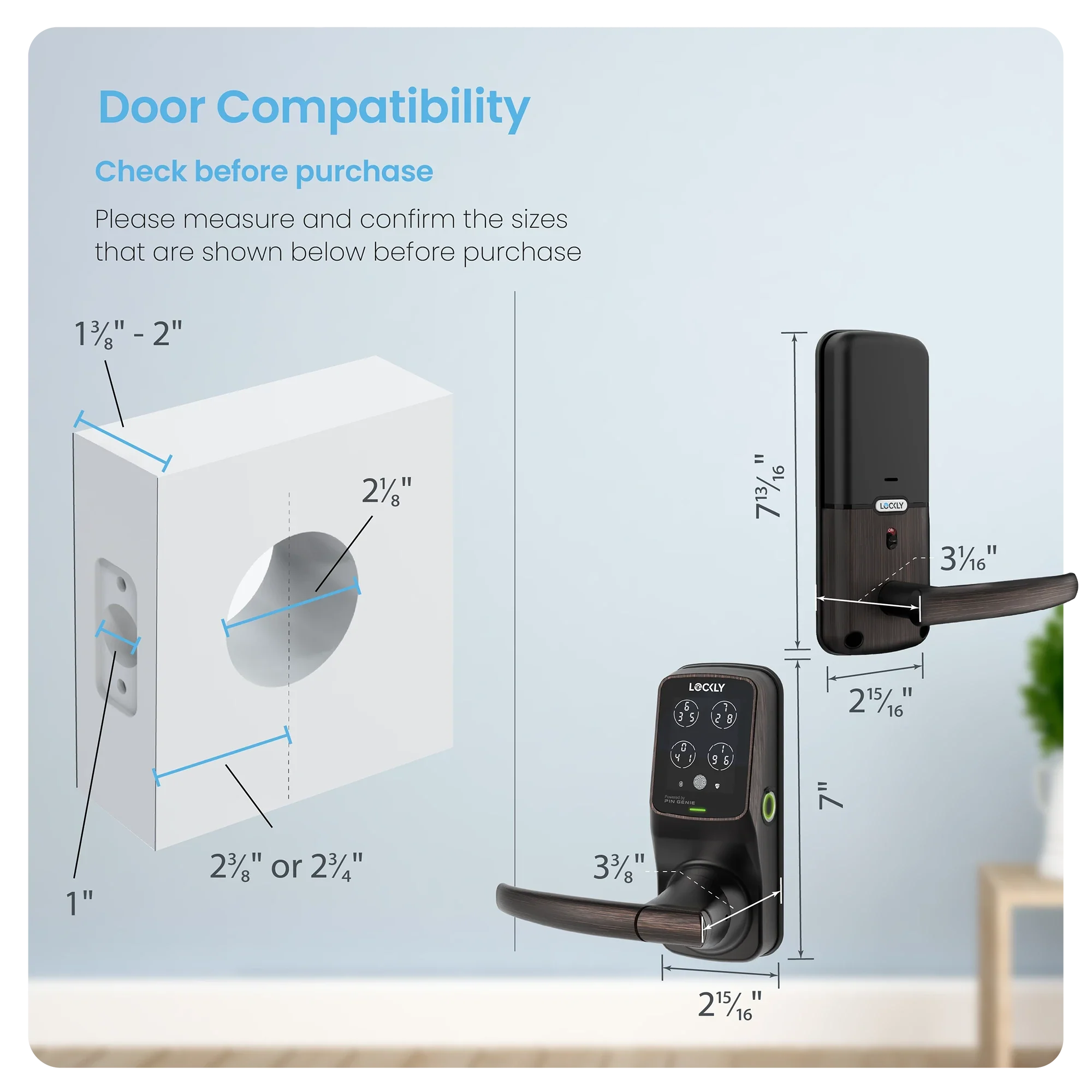 Wi-Fi Enabled Lockly Secure Pro Smart Lock - Image 47
