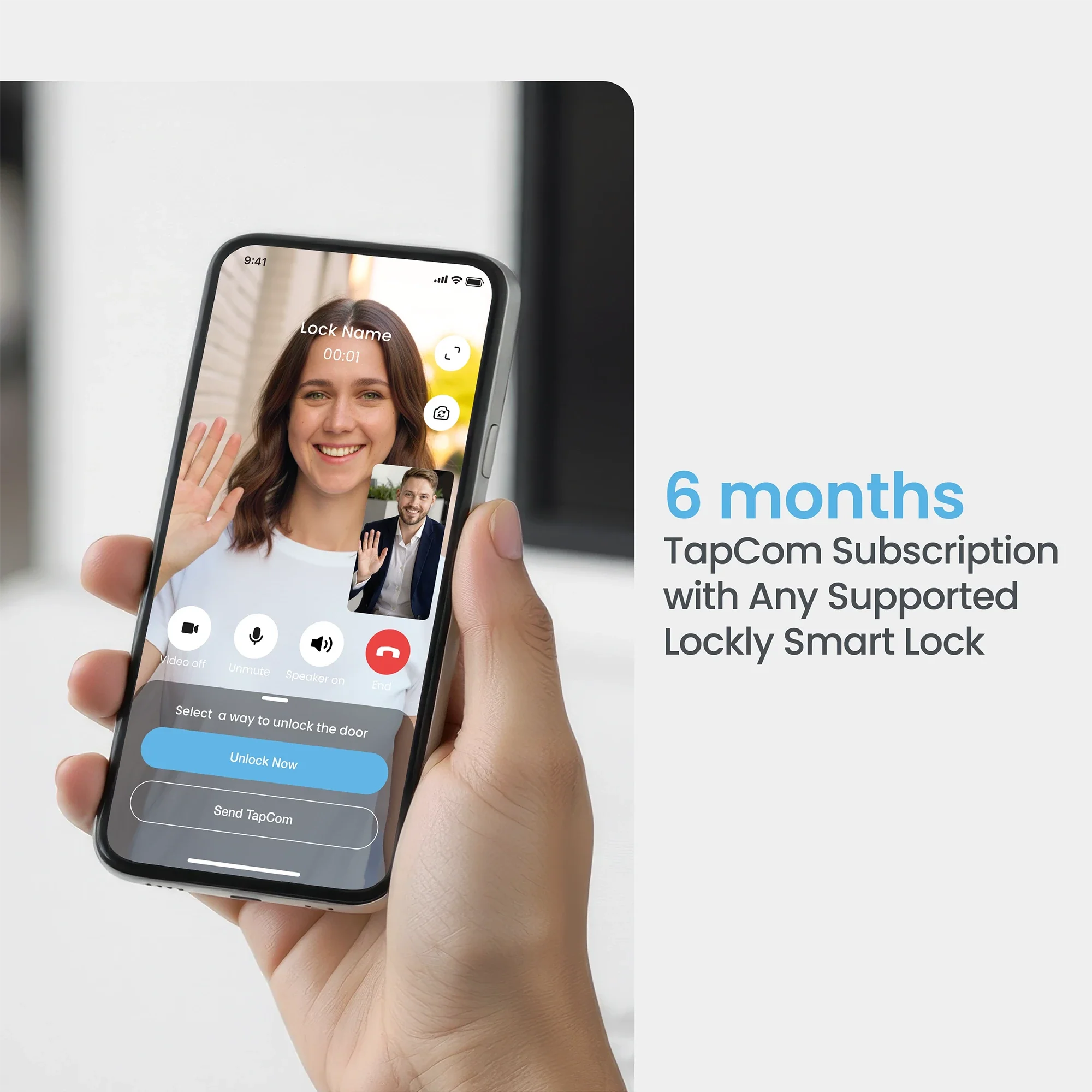 Lockly TapCom Plate + Up To 6-Month Premium Subscription - Image 4