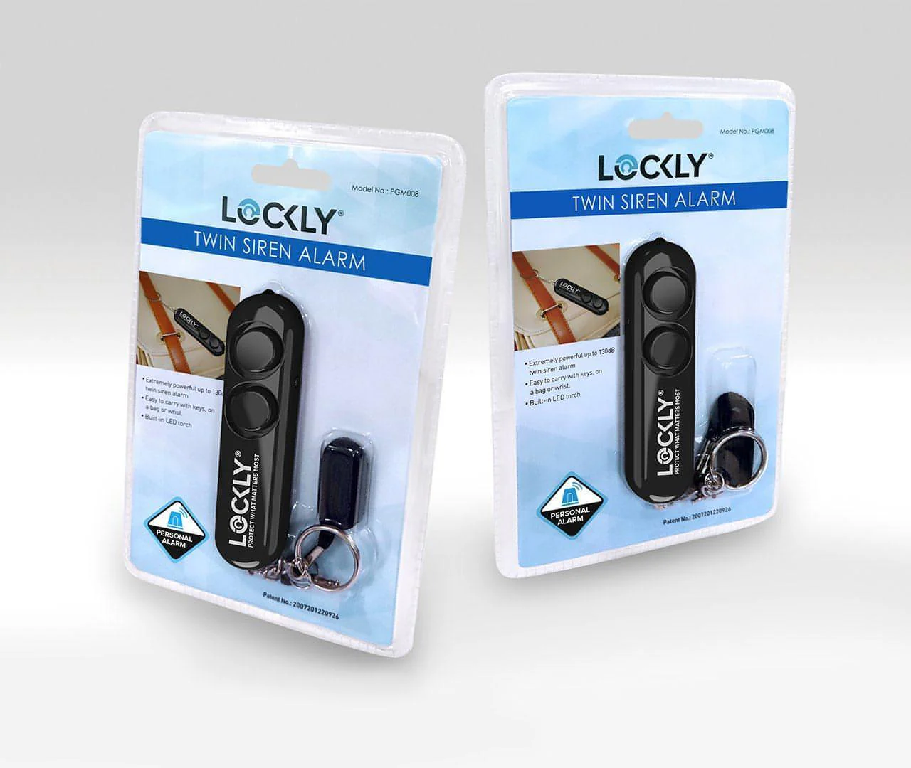 Lockly Twin Siren Personal Alarm - Image 3