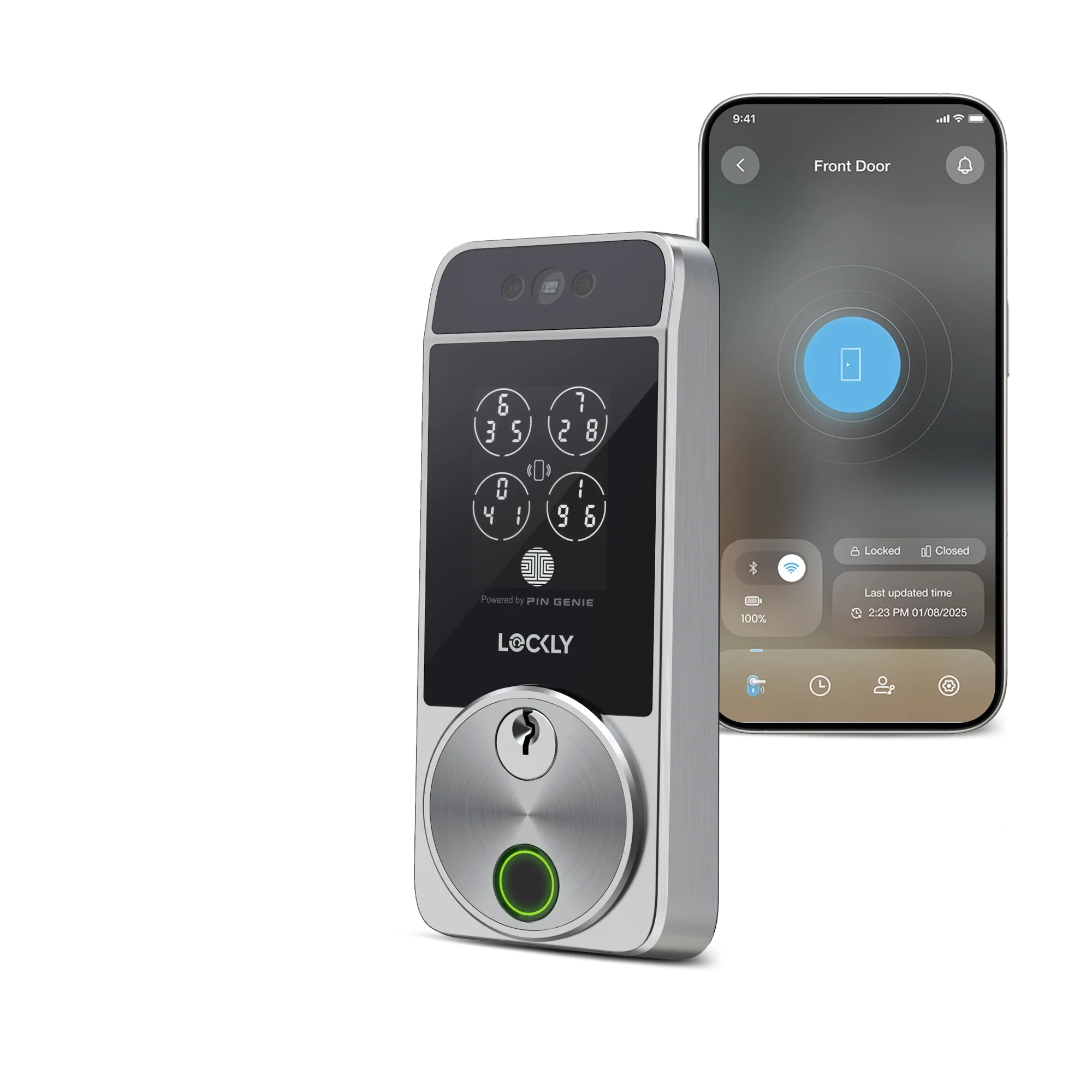 Lockly Visage Zeno Series Facial Recognition Deadbolt - Image 8
