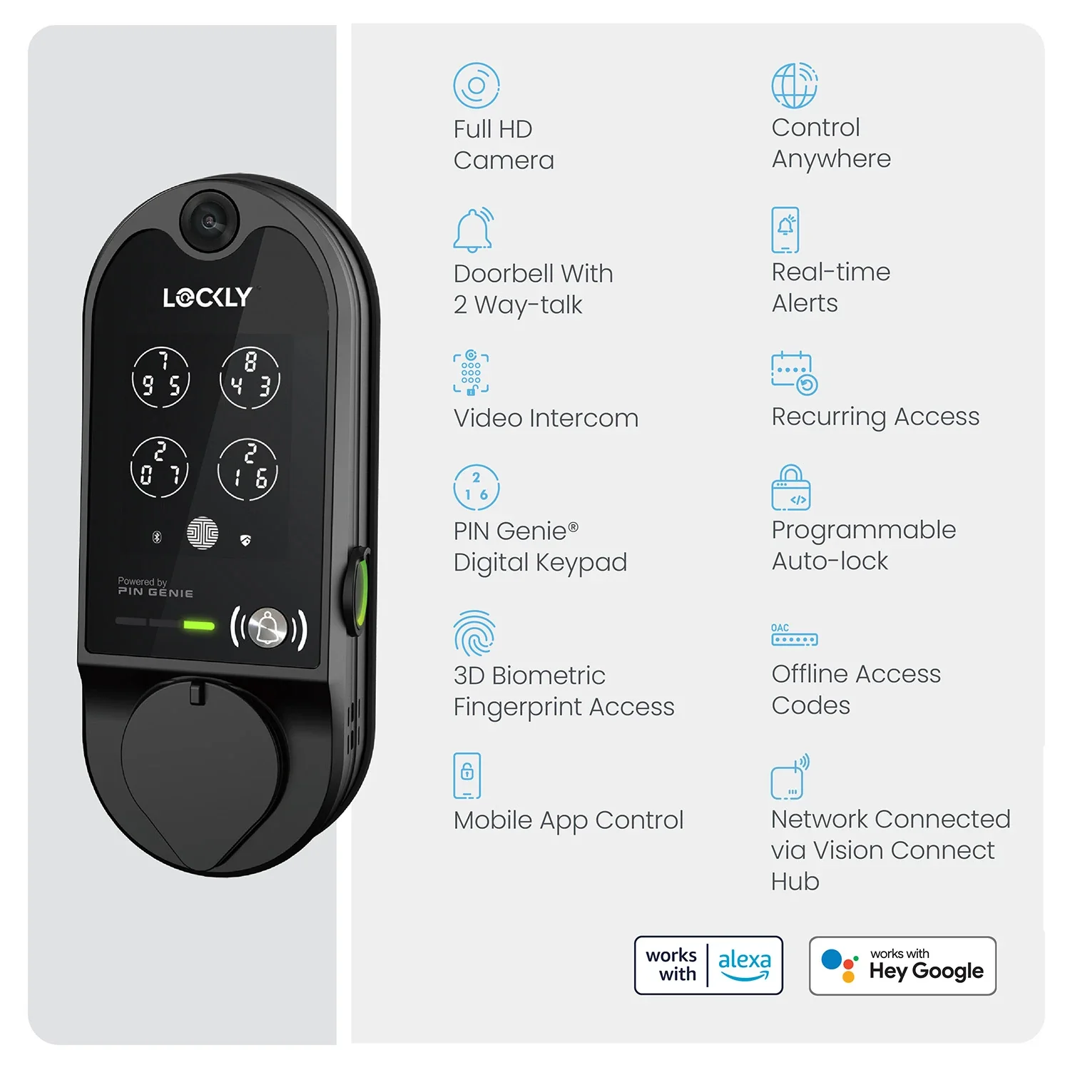 Lockly Vision™ - The Original Video Smart Lock - Image 13