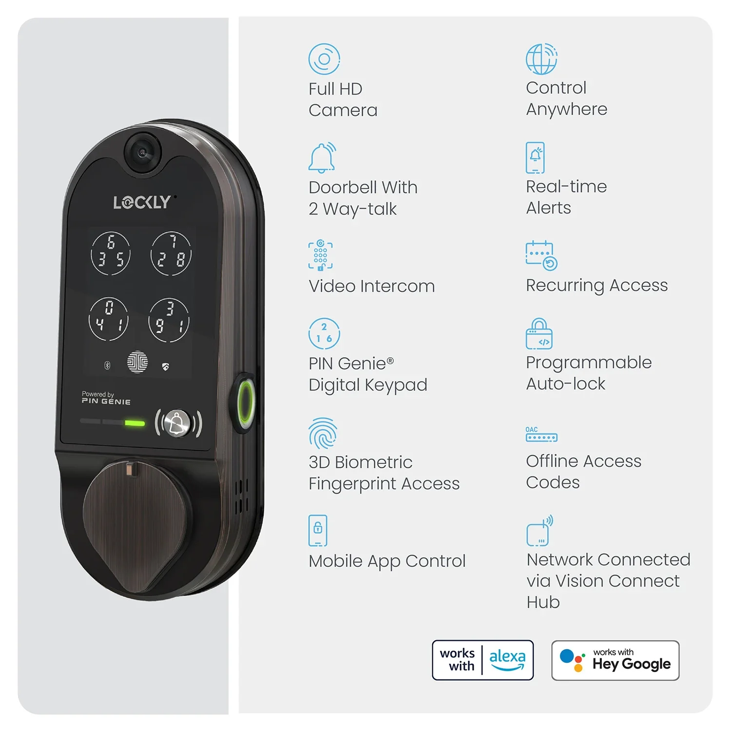 Lockly Vision™ - The Original Video Smart Lock - Image 20