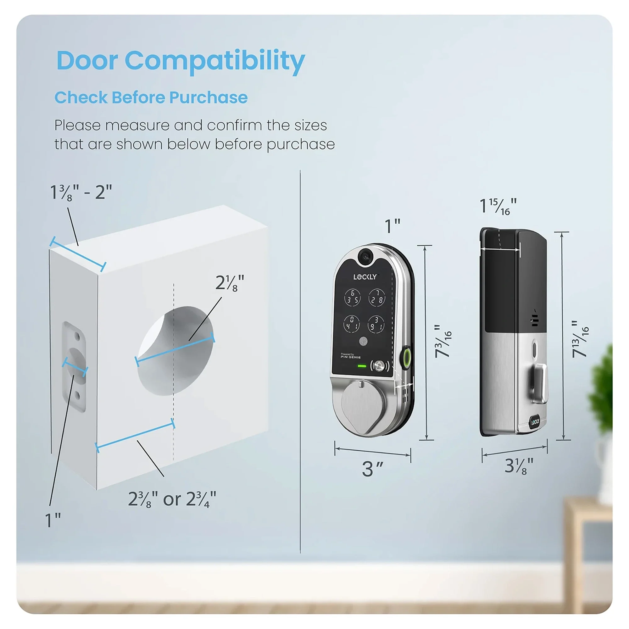 Lockly Vision™ - The Original Video Smart Lock - Image 7
