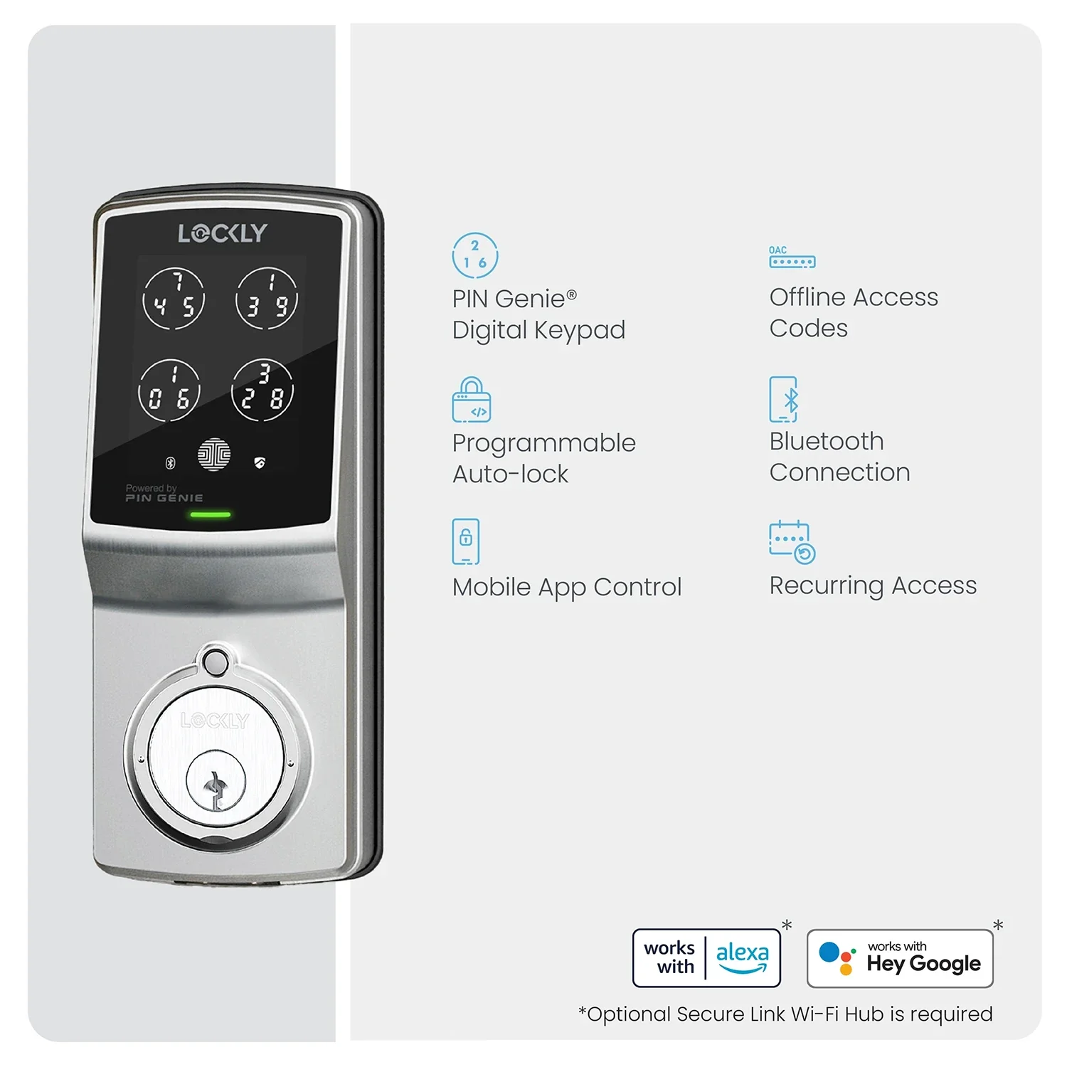 Lockly Model 7S Hack-Proof Keypad Smart Lock - Image 13