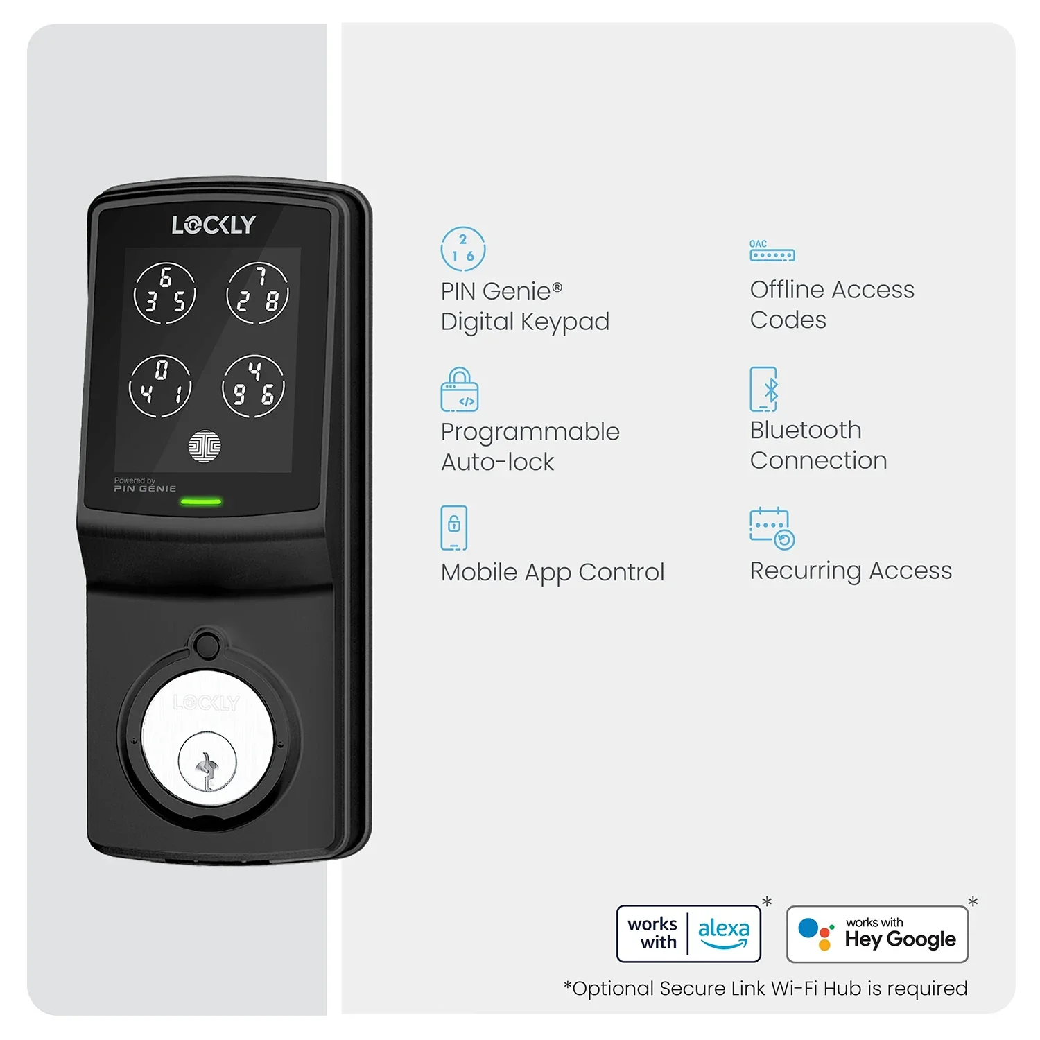 Lockly Model 7S Hack-Proof Keypad Smart Lock - Image 6