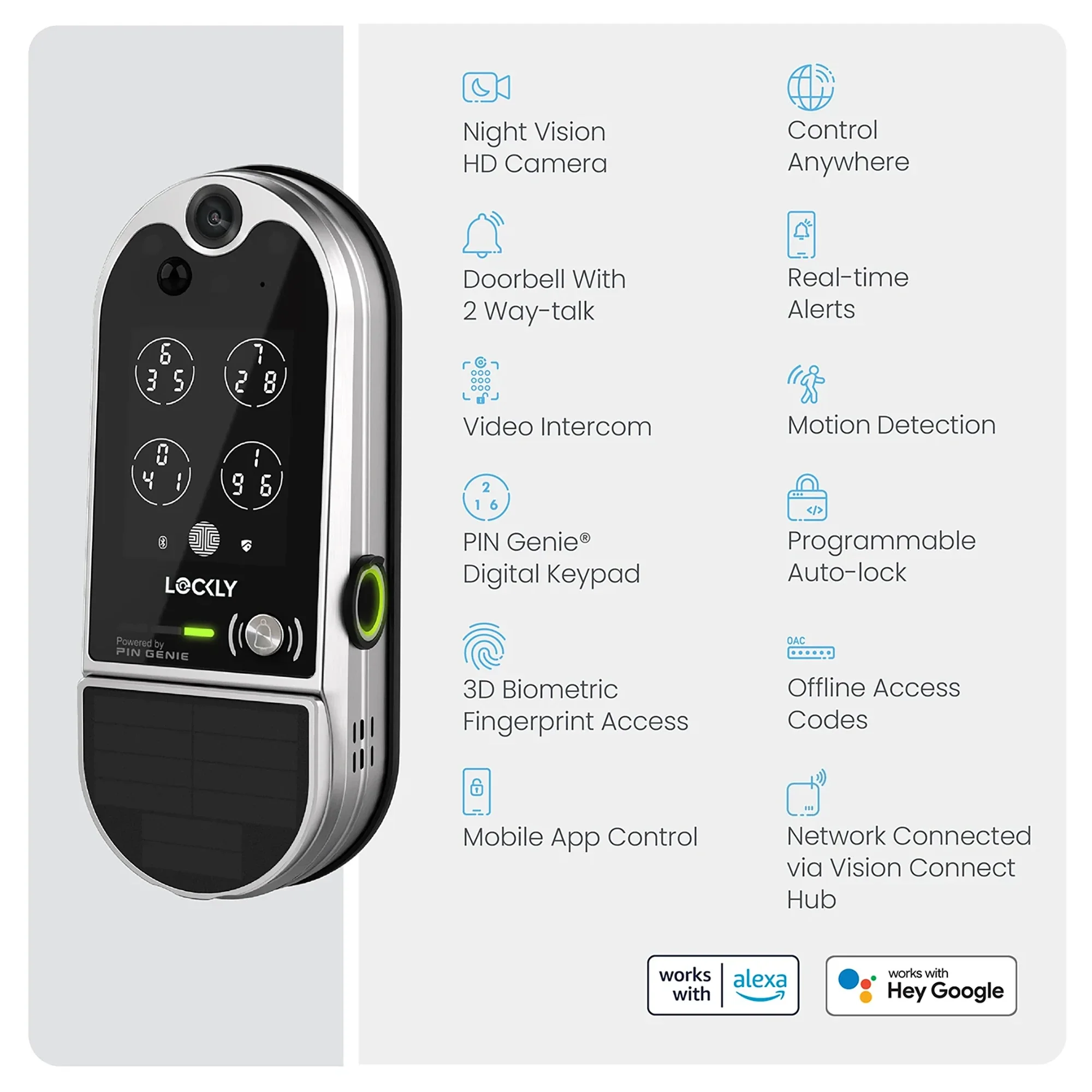 Lockly Vision Elite Video Smart Lock - Image 18